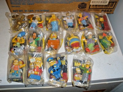 the simpsons movie burger king toys