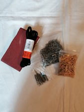 Schuster Werkzeug Zubehör Konvolut Tacks Ausfüllholz Ahlen Schuhmacher Set