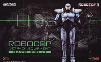 ROBOCOP Moderoid Jetpack Equipment Plastic Model Kit montare Good Smile Company