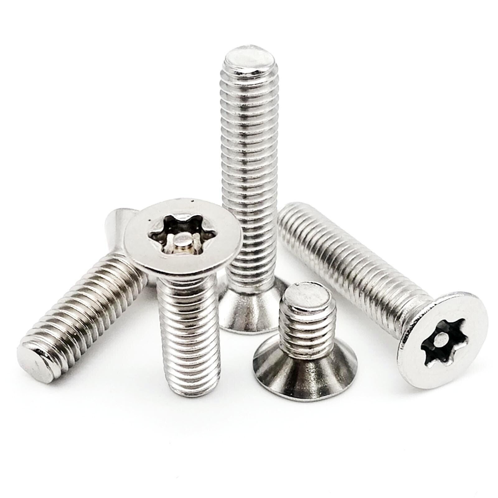 M2-M12 SUS304 Six-Lobe Torx Pin Security Countersunk Screw Bolt