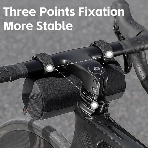WEST BIKING Bolso reflectante de Manillar de Bicicleta Impermeable Scooter Bolso de Carretera 1L - Imagen 9 de 15
