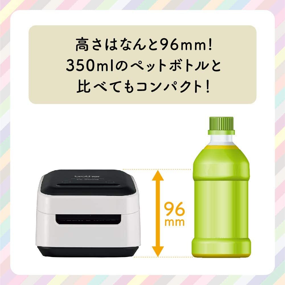 Brother VC-500W Wireless Compact Color Label & Photo Printer