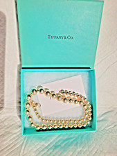 Tiffany  Co Necklace 16" sterling silver 925 Hardwear Bead Ball in gift Box