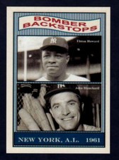 Elston Howard & Johnny Blanchard 61 Yankees 50th Anniv. #5 / FREE SHIP / NM+