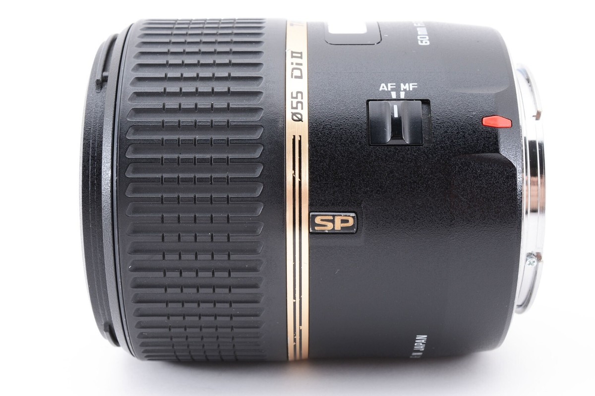 TAMRON SP AF 60mm F2 Di II MACRO Lens 1:1 G005 For Canon EF [Exc5