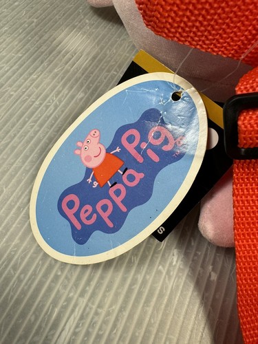 PEPPA PIG 14” Plush Doll Zippered Backpack / NEW - Picture 15 of 15