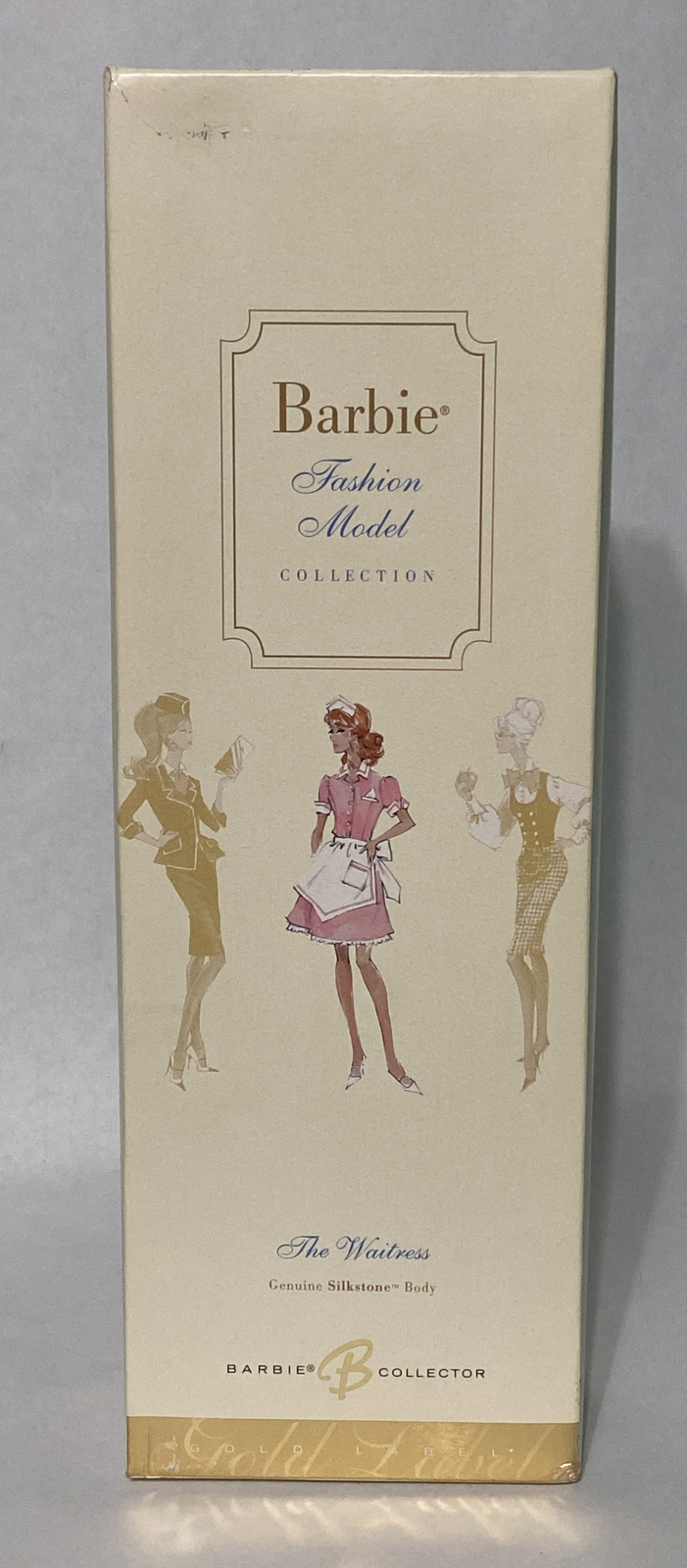 Кукла Barbie the Waitress 2006 Bfmc Silkstone Gold Label Doll Diner UNIFORM_J8763_NRFB — фото 4