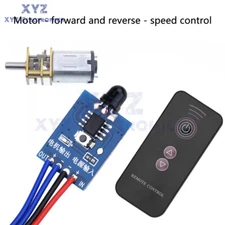 Wireless Remote DC Brush Motor Speed Controller PWM Speed Regulation Module DIY