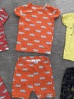 Baby Gap boy pj  sleepwear  2 piece set hippo, shark, ￼ palm tree  size 2T — photo 3