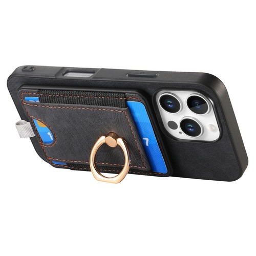 Fashion Magsafe Card Slot Leather Phone Case For iPhone 16 Pro Max 15 Plus 12 XR - Bild 28 von 95