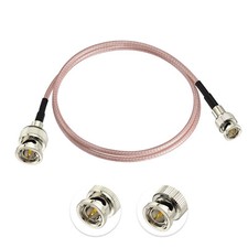 MINI BNC to BNC Q9 75ohm male plug pigtail RG179 24" for 3G HD SDI Vedio Camera
