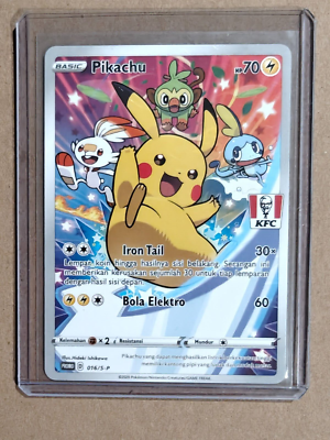 Mewtwo KFC Promo 184/SM-P Indonesian Pokemon Exclusive Card | eBay