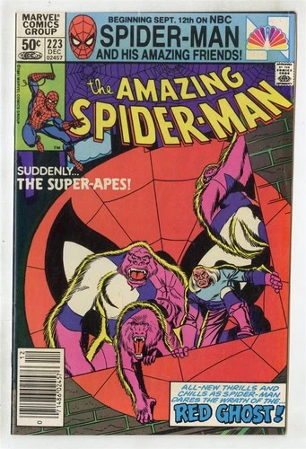 Amazing Spider-Man #223 NM- 9.2 white pages  Marvel  1981  No Reserve