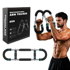 Twister Arm Trainer, Chest Workout Equipment 40-100lb Adjustable Large, Blue