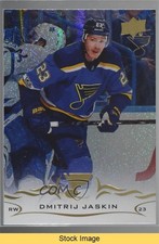 2018-19 Upper Deck Speckled Rainbow Foil Dmitrij Jaskin #158 READ d4e