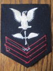 "1944" WWII ERA, US NAVY  AVIATION MACHINIST'S MATE 2nd CLASS RATE , NO GLOW — photo 2