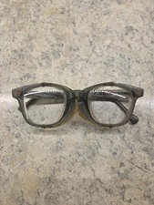 Vintage American Optical Flexi-Fit Safety Glasses Metal Mesh Side Shields 6M Z87