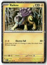 Raikou (Cosmos Holo) 048/132 Promo Carte e Prodotti Vari Pokemon NM