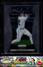 2021 Panini Prizm #RC11 Evan White Rookie Class Seattle Mariners