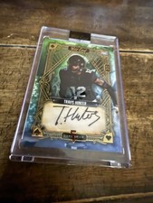 2024 Travis Hunter Wild Card Jade Blue Rookie Auto, 2/2!!! Jags!!