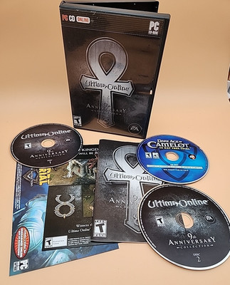 Ultima Online 9th Anniversary Collection (PC, 2006) Complete Game - No Scratches