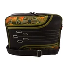 70s Up Crossbody Brown Dark Circle Shoulder Bag