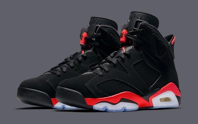 Jordan 6 High Retro Black ''Reverse Infrared'' (2026) Size US 7-12 - Men's