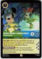 Mickey Mouse Minnie Mouse Adventuring Duo 99/204 Attack of the Vine Lorcana