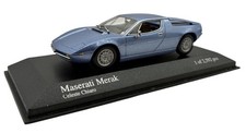 Minichamps 1/43 1974 Maserati Merak 1974 Blue Metallic 400123421