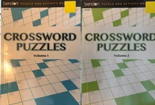 Crossword Puzzles VOLUMES Vary by BENDON Digest Size - - Very Good - See con...