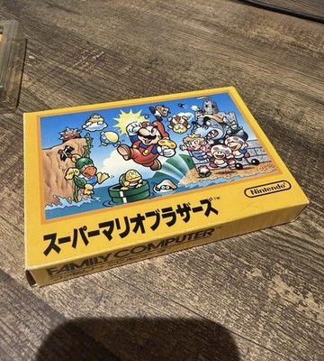 Super Mario Bros - First Print- Nintendo Famicom - No Barcode - NO FF
