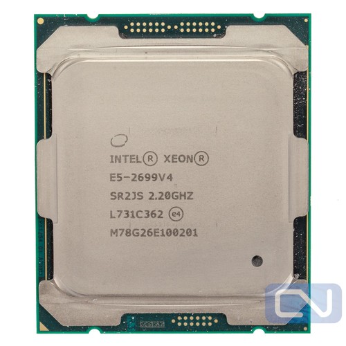 Intel Xeon E5-2699V4 SR2JS 2.20GHz 55MB 22-Core LGA2011-3 B Grade CPU Processor