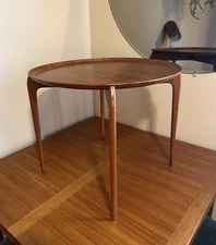 Vtg Danish Mid Century Modern Teak Tray Table Engholm & Willumsen Fritz Hansen