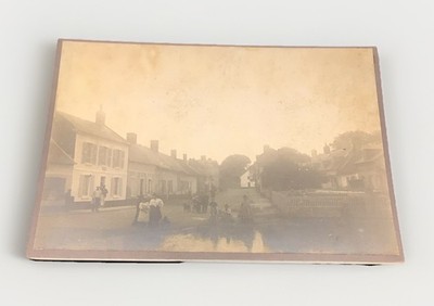 Saint-Valery-sur-Somme Mounted Photo Cabinet Card Hauts-de-France 1800s