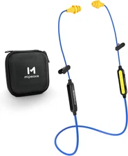 MIPEACE Bluetooth Work Earplugs Headphone,Wireless in-Ear Noise Black
