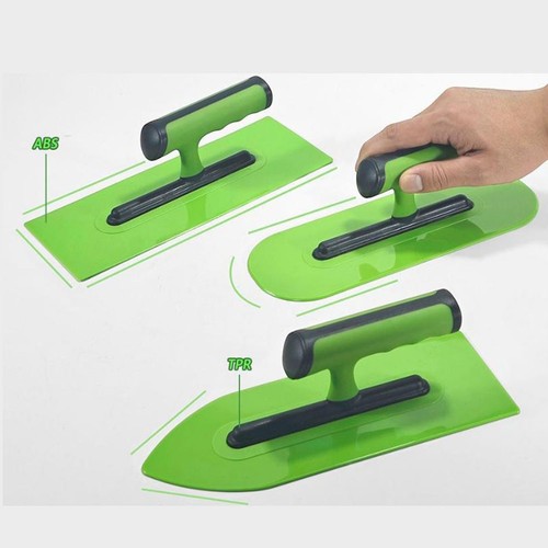 3 paletas de enlucido de plástico herramientas ligeras para aplicación de cemento 25 cm - Imagen 2 de 16