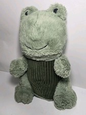 Corduroy Belly Frog Soft Stuffed Plush 13" Made In India