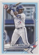 2021 Bowman Draft Sky Blue 241/499 Miguel Hiraldo #BD-98 qx7