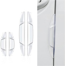 4 PCS Self-Adhesive Clear Car Door Edge Guard Protector