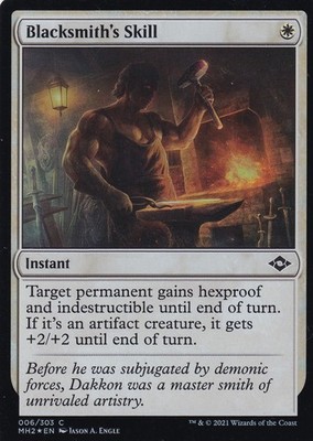MTG Blacksmith´s Skill MH2 EN 006 Foil Common (6022)