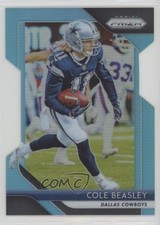 2018 Panini Prizm Light Blue Prizm 35/199 Cole Beasley #200 f1i