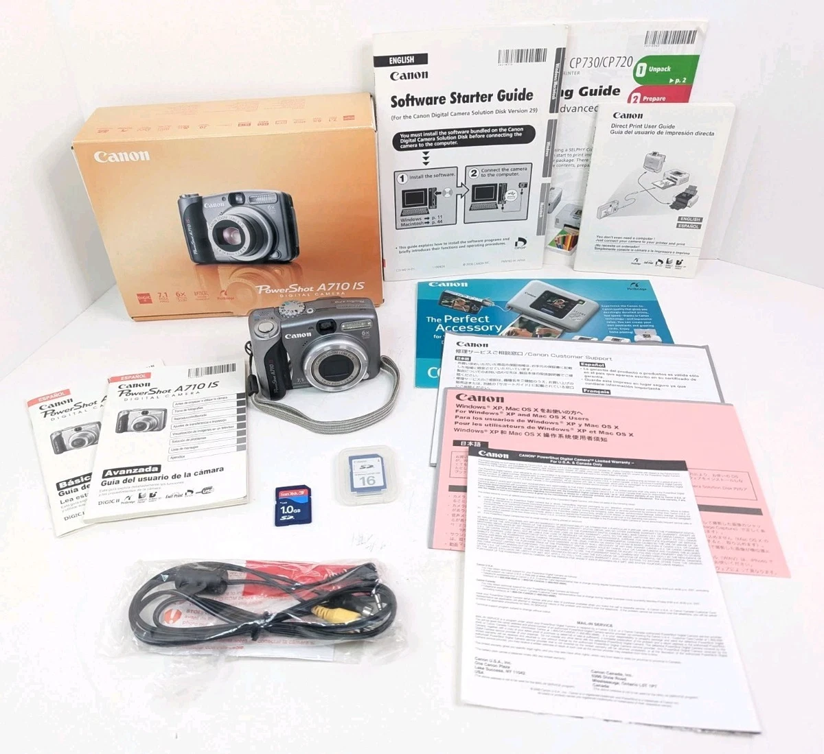 Canon PowerShot A710 IS Digital Cameras for Sale - Shop New & Used