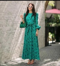 Zimmermann Lulu High Neck Long Dress Size 1 / AU 10 / US 6