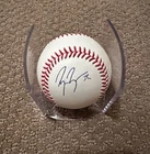Ben Brown Signed Ball Chris Flexen 2025 Chicago Cubs Playoff Team Baseball Auto