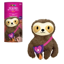 My First Sewing Kit for Beginner Ages 6+ | Premium Plush Big DIY Animals | Ch...