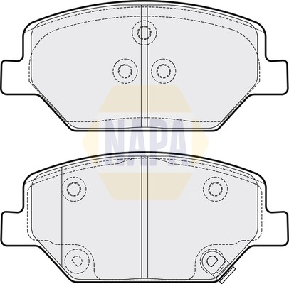 Napa Bremsbelagsatz BremsklöTze FüR Opel Insignia B Caravan Z18-image