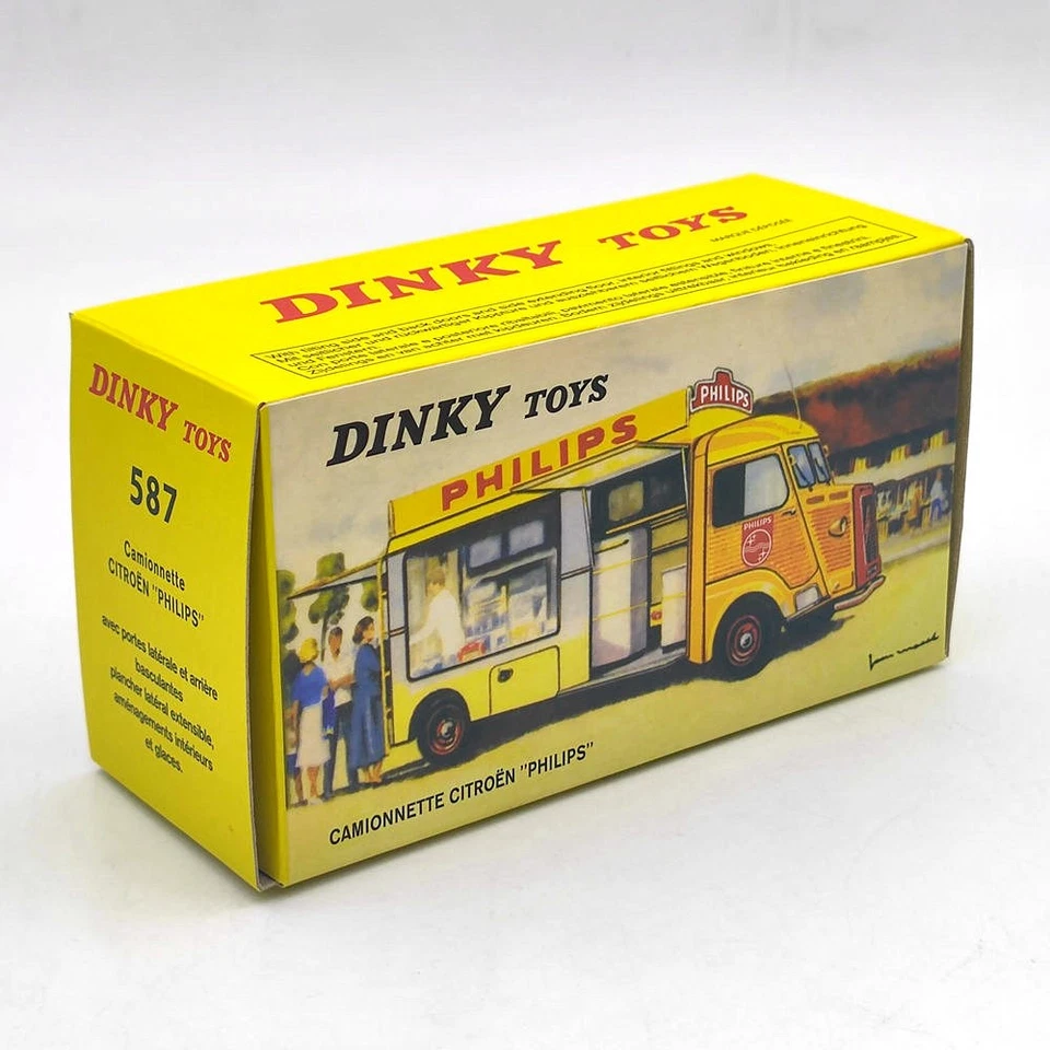 1/43 Atlas DINKY TOYS 587 Camionnette CITROEN 1200K PHILIPS Diecast Model Car US - Image 3 of 4
