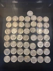 Roll of 90% silver dimes, Roosevelt and Mercury
