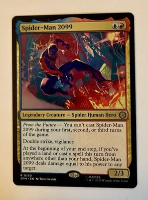 Spider-Man 2099 150 R Marvel's Spider-Man Magic: The Gathering NM/M MTG SPM