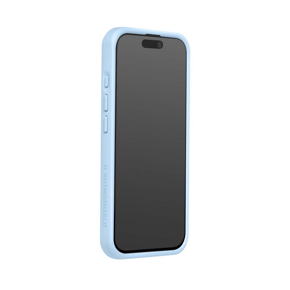 Coque iPhone 15 Pro Rhinoshield SolidX antichoc bleu polaire souple - 4